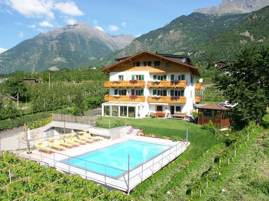 Pension Alpenblick Lagundo Esterno foto
